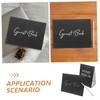 DOITOOL 1 Set Elegant Wedding Guest Book Signature Book for