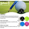 Adhere Golf ball Markers Soft Enamel golf ball markers with