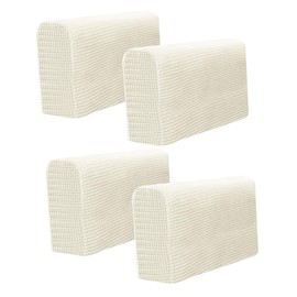 STOBAZA 2sets Armrest Covers Sofa Armchair Slipcovers Stretch Elastic Jacquard Jacquard Polyester Fabric Protector 2pcs*2
