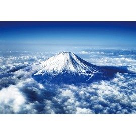 1000 Piece Jigsaw Puzzle (49 X 72cm) World Heritage Mount Fuji - Aerial -