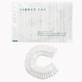 Special Eco Series Eco Shower Cap Eco Shower Cap with 20% Non-Edible Cornstarch Blend (One Size, 50, Piece)