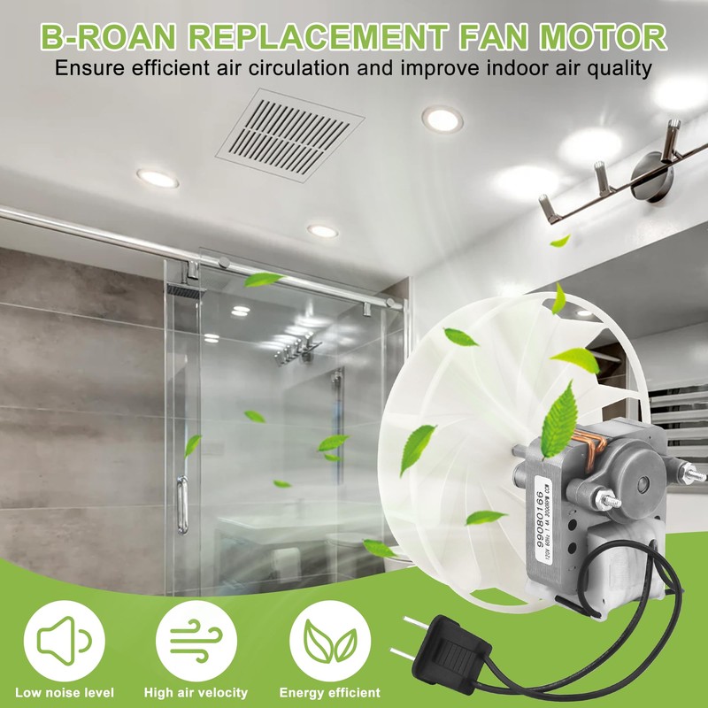 S99080166 BP28 Vent Bath Fan Motor for Bro-an Nu-Tone 655