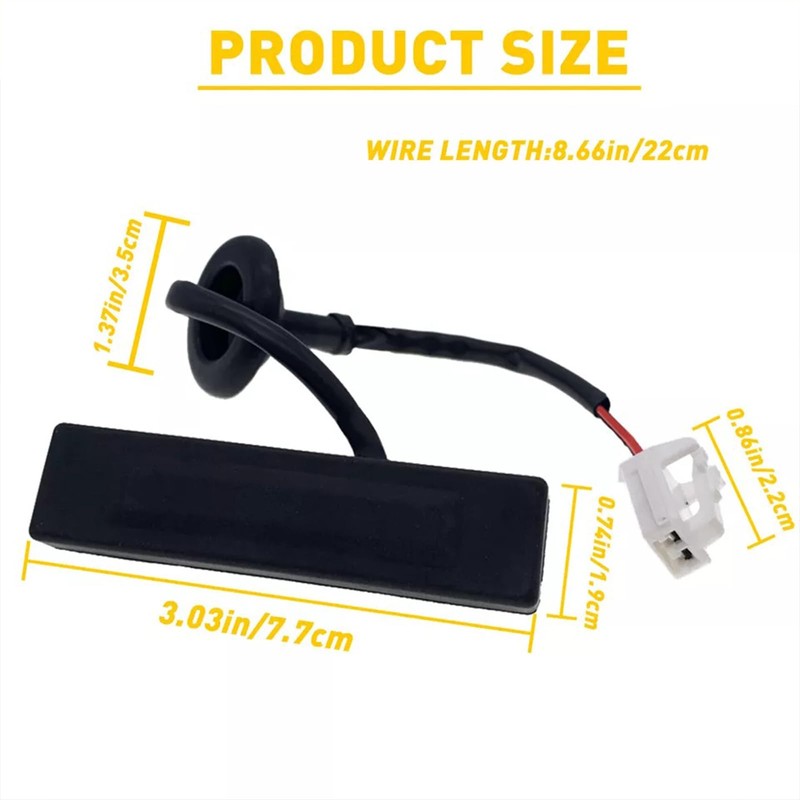 Fabelhpart 81260-2V000 Hatch Release Button Trunk Latch Compatible with Hyundai