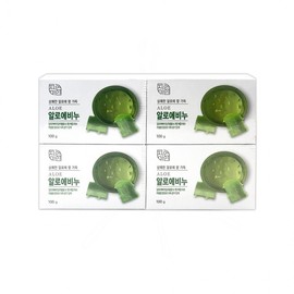 Natural Beauty Aloe Soap 100g x 4P D 2ea