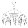 20 Clip Socks Rack Underwear Drying Hanger Stainless Steel Clothes