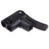 OKODOKO Replacement Dual Valve Bicycle Pump Head for Schrader &