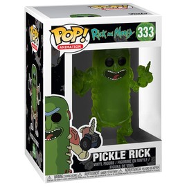 Funko Rick & Morty - Pickle Rick (Translucent Exclusive Limited Edition) #333