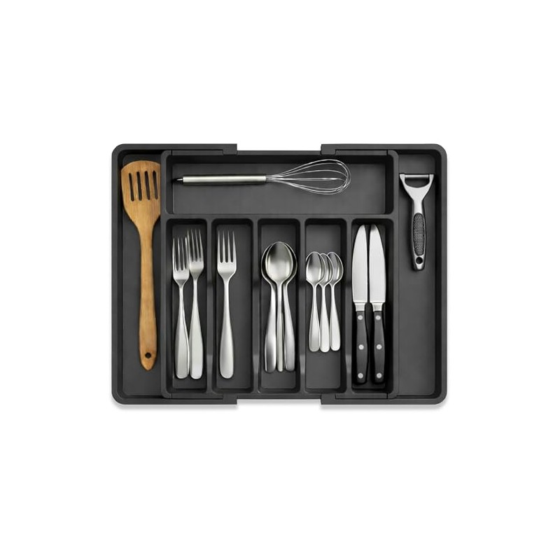 Extendable Cutlery Tray for Drawer 33-57 cm - Adjustable Cutlery