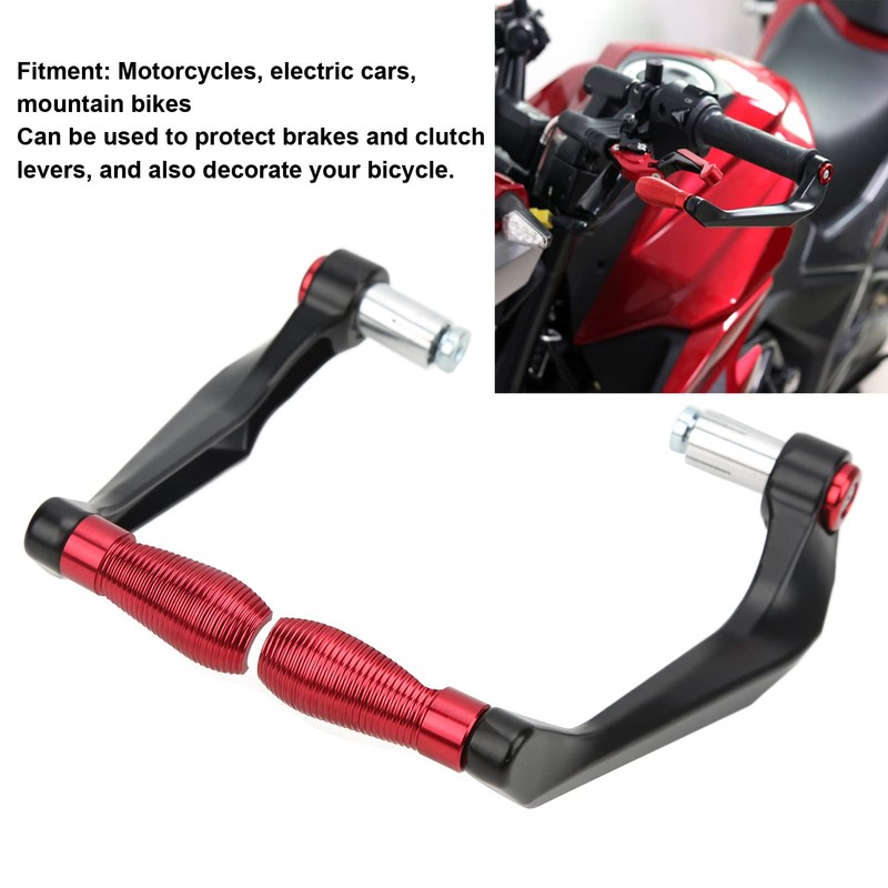 Motorcycle Lever Guard, Motorcycle Leverage Guard, Aluminum Alloy 2 Piece