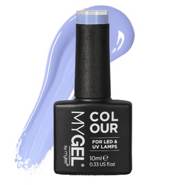 MyGel by MYLEE Semi-Permanent Gel Polish 10 ml [Once In A Blue Moon] UV/LED Nail Art Manicure Pedicure for Professional and Home Use - Long Lasting and Easy to Apply