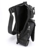 Drop Leg Bag Riñonera de Nailon Impermeable para Hombre, Multibolsillos,