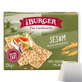 usy Bundle for Burger the Landknäcke Sesame Nutty Aromatic (250 g Pack) + usy Block