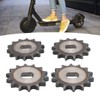4Pcs 428 14T Chain Sprocket 12x17mm H Hole Steel Electric