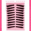 Eyelash Extensions Set, 200 Pieces, Fluffy Artificial Eyelash Clusters, Lashes