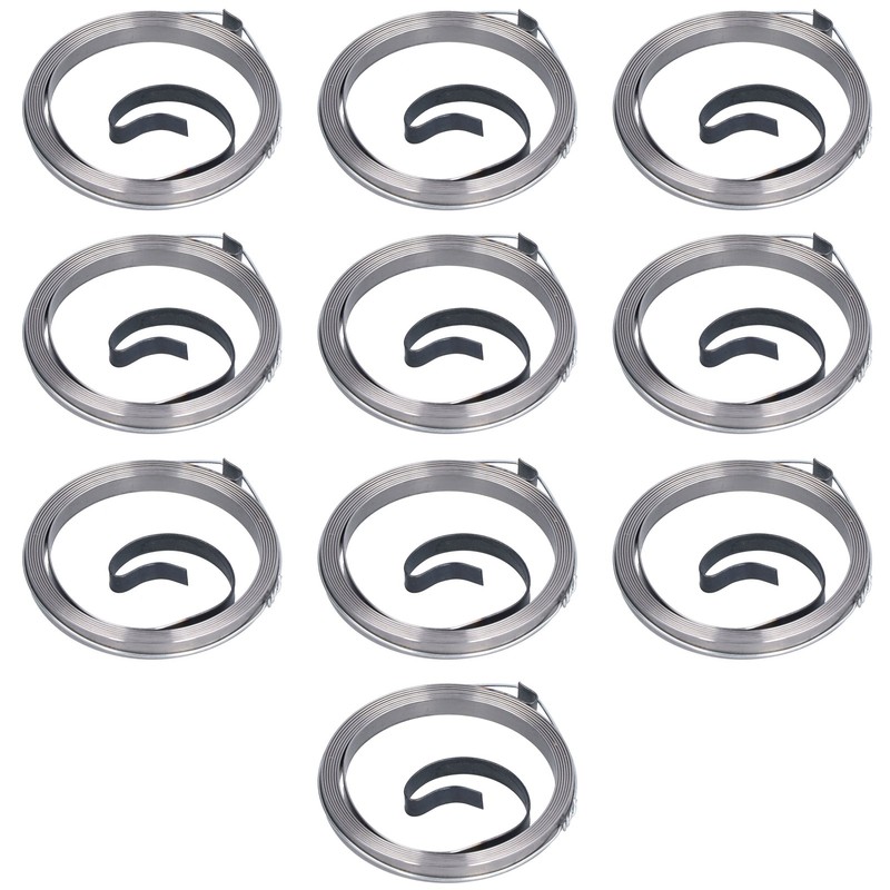 10Pcs Pull Starter Spring Metal Start Coil Accessory Part for