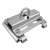 ISURE MARINE Stainless Steel Vertical Stanchion Rail Mount Anchor Bracket/Holder
