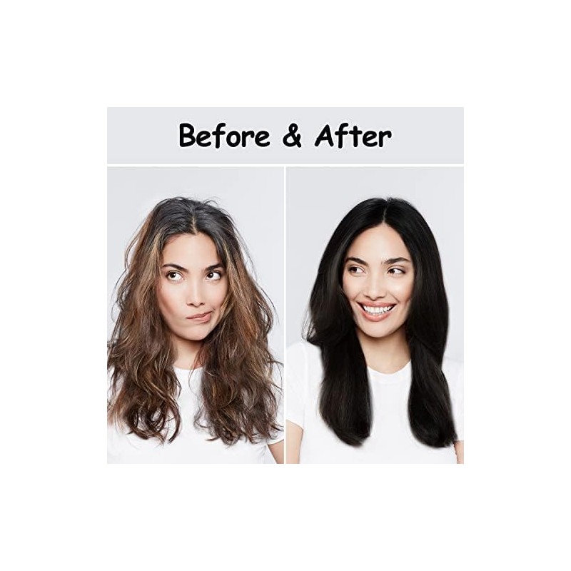 Tinte para El Cabello Con Aceite de Argán Negro -