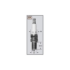 champion Spark plug for motorbike HusHusqvarna 900 Nuda R 2012 REK6YC