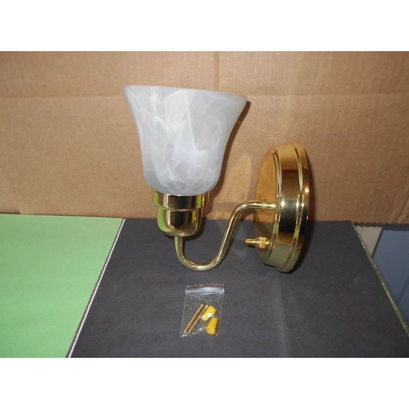 GUSTAFSON *12 VOLT ROUND DECORATIVE WALL MOUNT LIGHT RV #38300S-4250