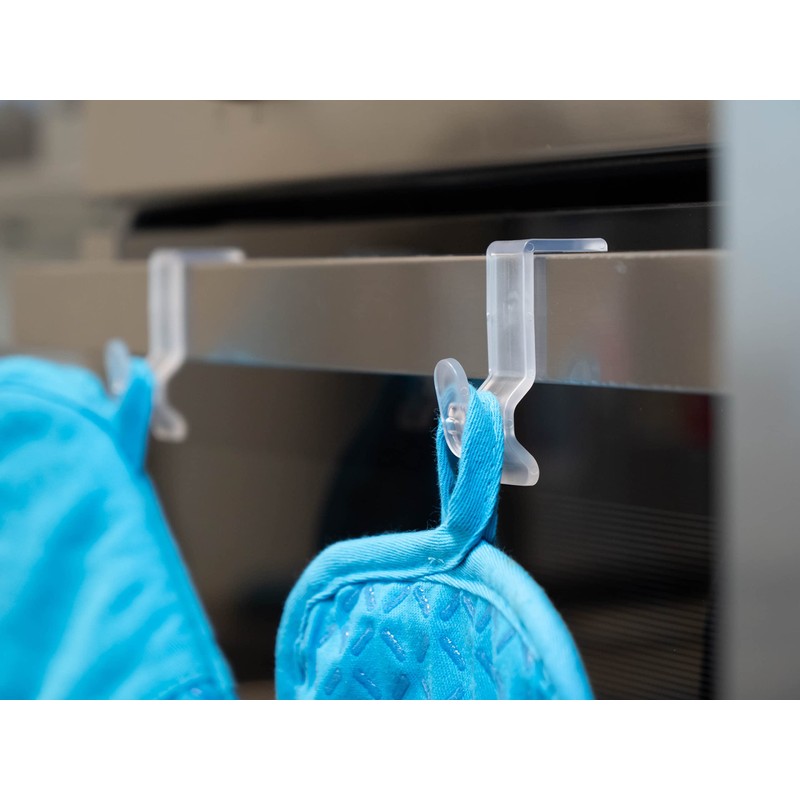 Window Hooks Transparent Pack of 10