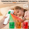 Termómetro Digital Infrarrojo Sin Contacto 32 Memory 3 Color