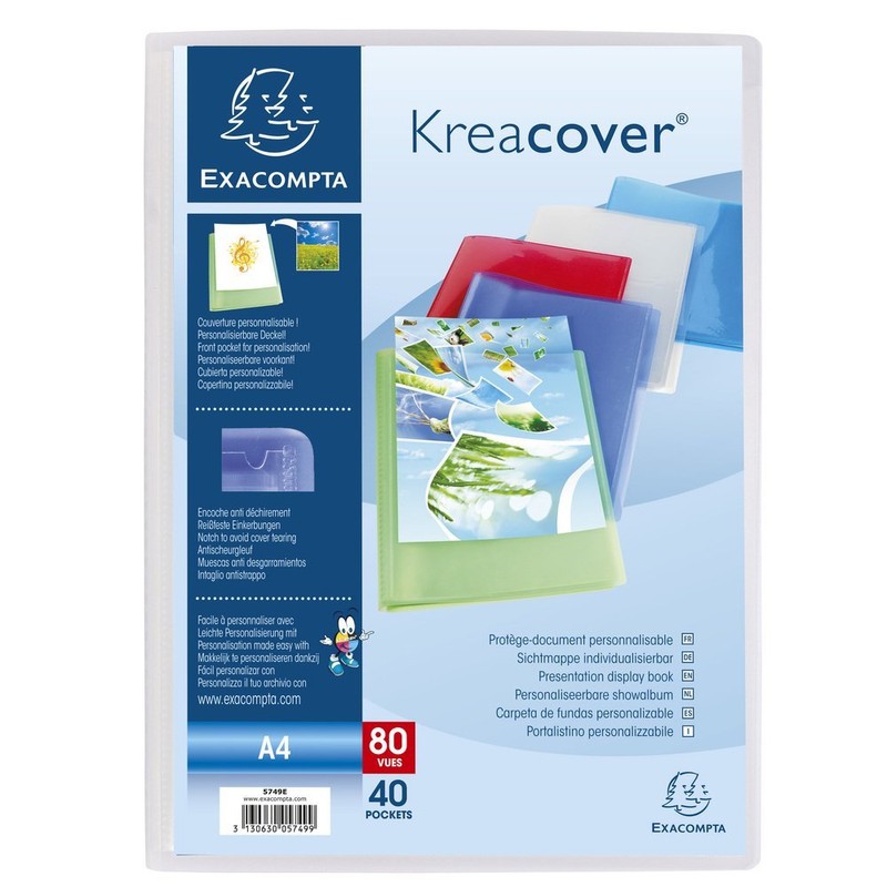 Exacompta - Ref. 5749E - 1 Kreacover Chromaline document cover