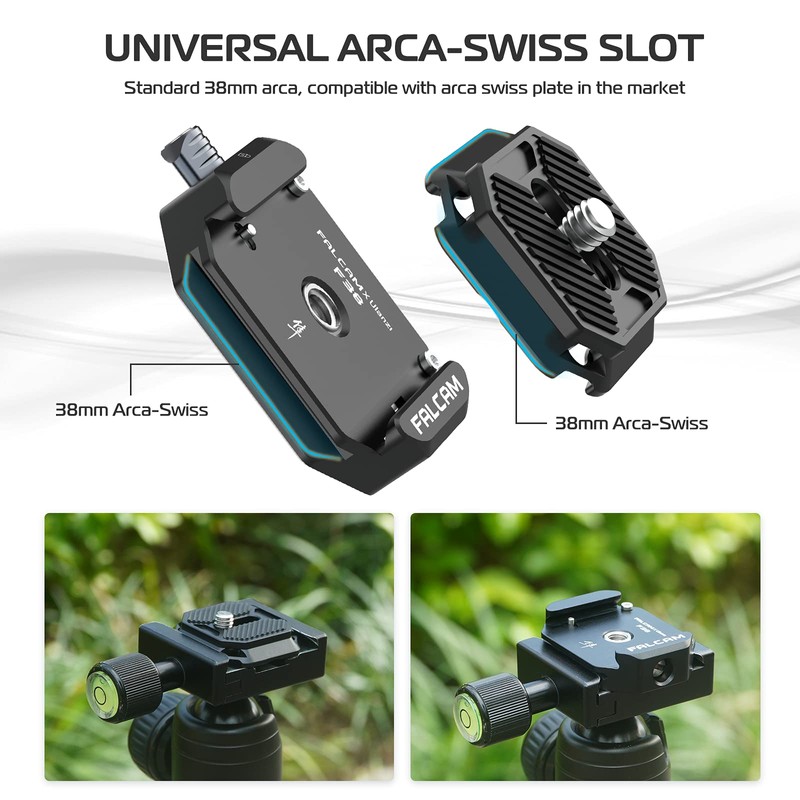 FALCAM F38 Quick Release Kit V1, Plate for DSLR/Mirroless Camera