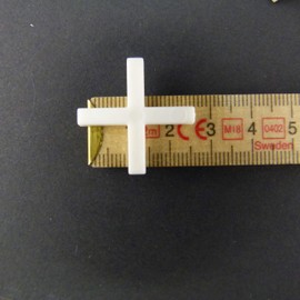 Tile Spacers Tile Wedges 250 Pieces in Bag Joint Crosses Joint Wedges Sizes 2 mm, 2.5 mm, 3 mm, 4 mm, 5 mm (4 mm)