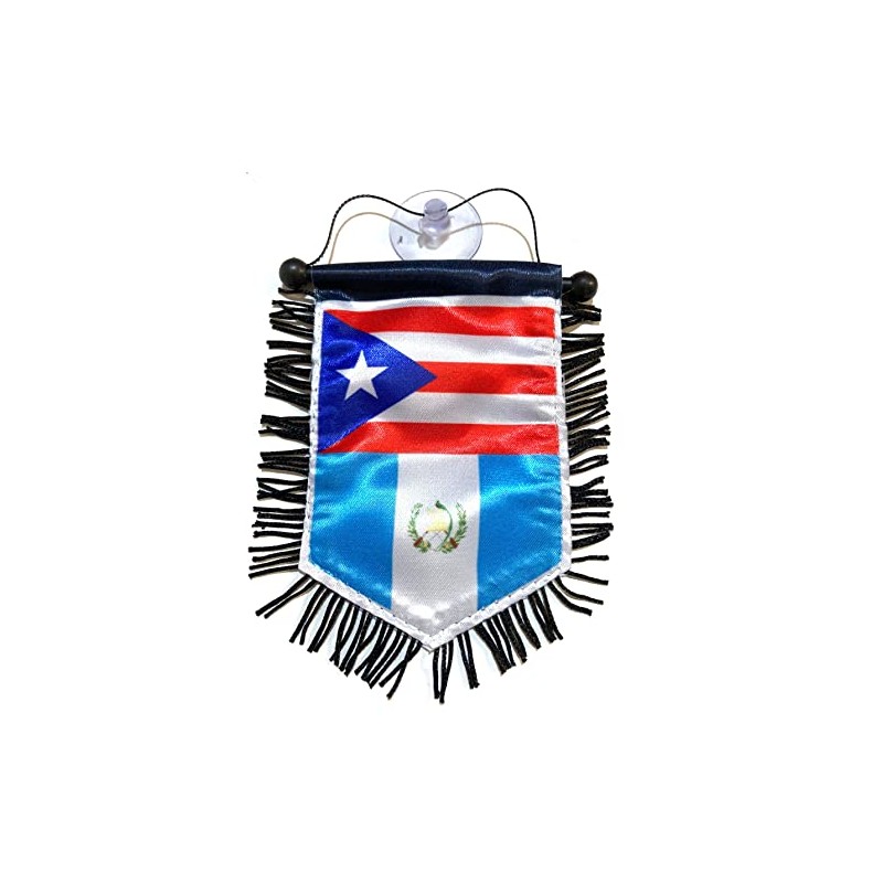 Puerto Guatemala Rican flag for Car Accessories Home Wall Window
