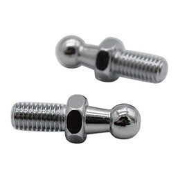 2Pcs 10mm Ball Stud Bolt M8 for Gas Strut Ball Ended Bolt Bonnet