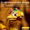 MENTOJOY Building Blocks Snake Toy, 681 Pieces Forest Exploration Theme