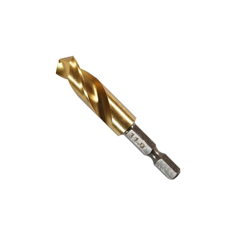 iHelp (アイヘルプ) Short Drill for Ironwork, 11.0mm IH-HS110S, Total Length