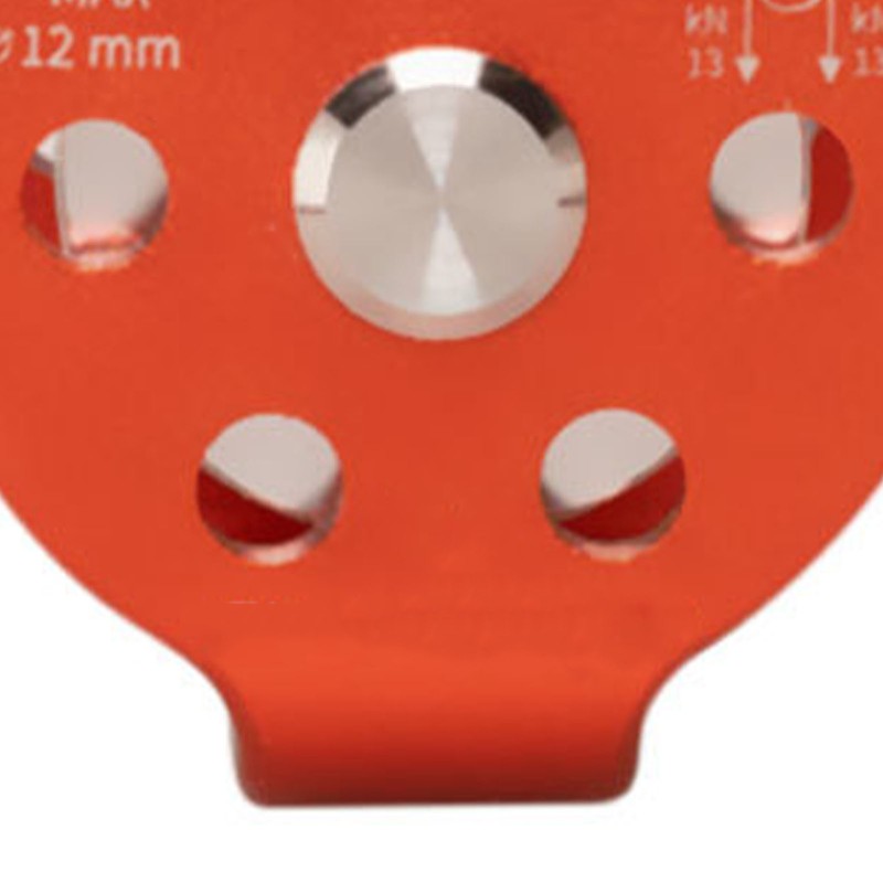 Fixed Single Pulley Cave Exploration Crossing Rescue Lifting Aluminium Alloy