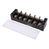 Electrical Terminal Strip Block Thickened 100A 600V Dual Row 6