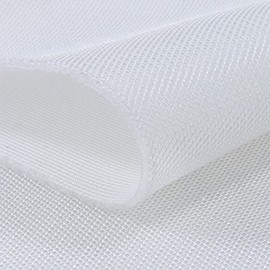 Speaker Grill Cloth Mesh Fabric for Speaker Repair and Replacement,Speaker Stereo Cover Fabric Apply to Decoration and Protection,Dustproof,Acoustic Transparent,1yard/36"x56", Sold by The Yard (White)