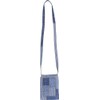 Murataya 8656 Pochette Patchwork Denim Shoulder Mini Pochette