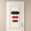 Signs ByLITA Designer No Outside Food or Drink Sign (Black)