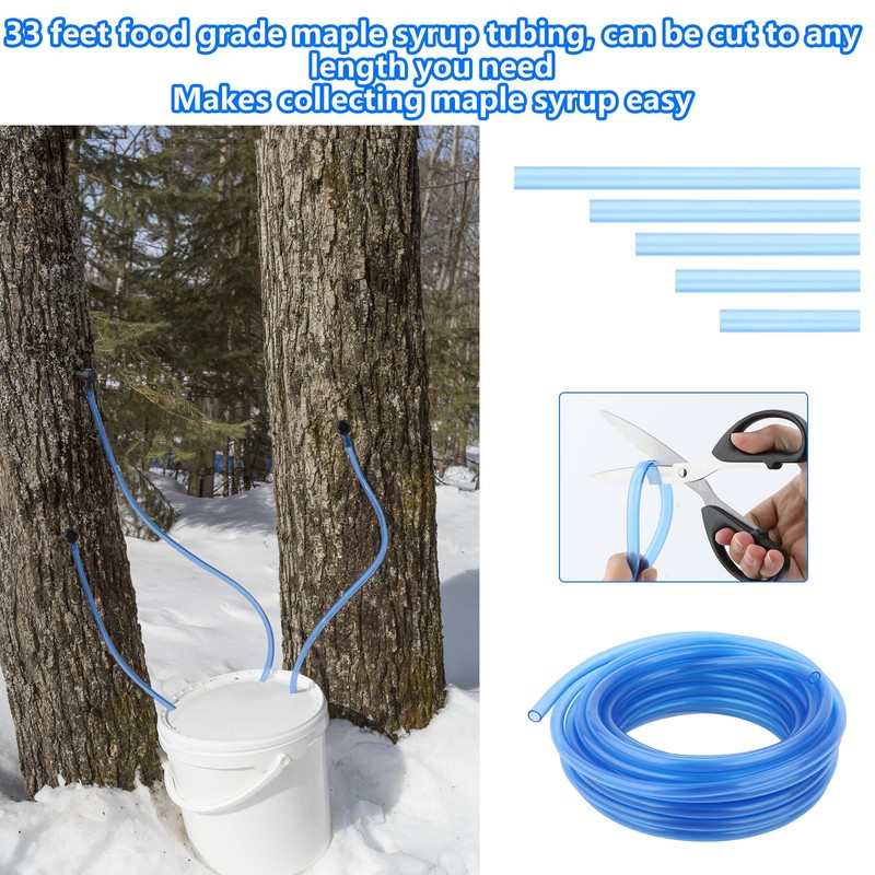 Maple Syrup Tapping Kit, Upgrade Maple Taps Set Include (15)
