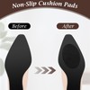 UKOFEW Pack of 4 Non-Slip Soles, 25 x 10 cm