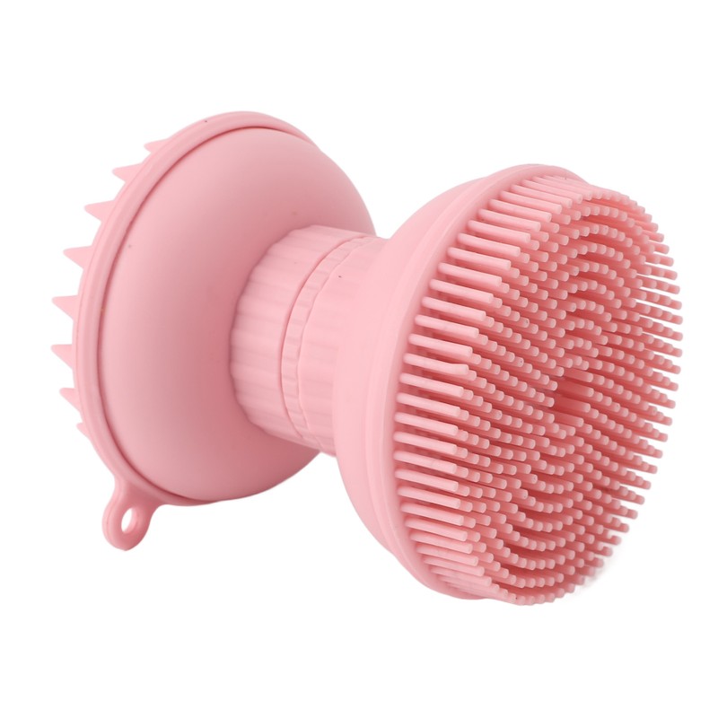 3 In 1 Cleansing Shampoo Manual Massage Brush Dual Head