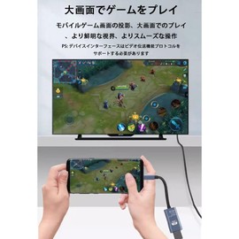 USB Type C to HDMI Adapter, Thunderbolt 3 / 4 Compatible Type C HDMI Converter, 4K @ 30Hz Video Output, USB C to HDMI Female Compatible with MacBook Pro/Air 2023/i-Pad Pro/iMac/S23/XPS 17/Galaxy and