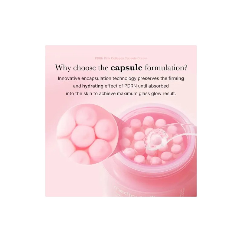 Kit Medicube Pdrn Pink Collagen Serum Capsule Cream