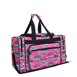 NGIL Canvas 20" inch Duffle Bag (Western Disco-Black)
