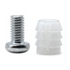 ReplacementScrews Plastic Sleeve and Screw Compatible with IKEA Part 102267