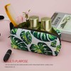 LParkin Tree Leaves Large Capacity Canvas Pencil Case Pen Bag