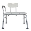 Unbranded 330LBS Shower Chair Seat Bath Stool Padded Height Adjustable