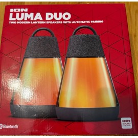 ION New ION Luma Duo Lantern Bluetooh Speaker Waterproof Pair  (2 pack) LUMADUOXUS