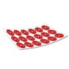 Sticker Alarm System Alarm Closure Warning Sticker Set of 18