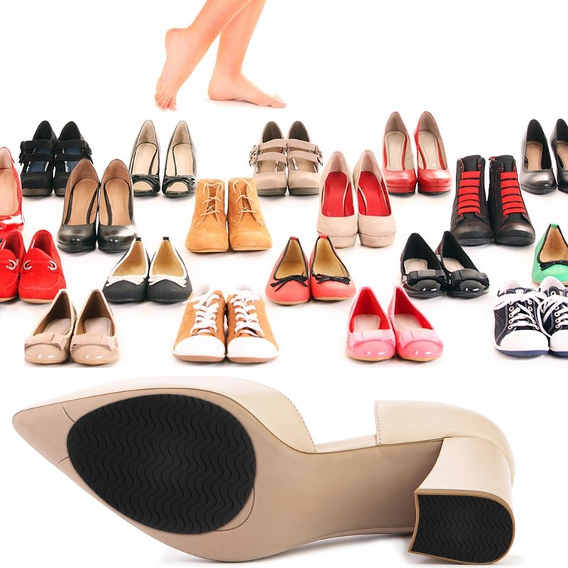 6 Pcs Non Slip Shoe Pads Sole Protector Adhesive Shoe