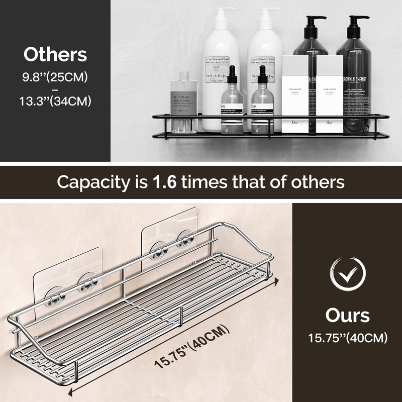 Orimade Bathroom Shelf Organizer Shower Caddy Storage Kitchen Rack with